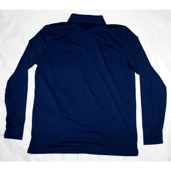 Vineyard Vines Performance Mens Long Sleeve Whale Logo Polo Shirt Size Medium - Picture 3 of 5